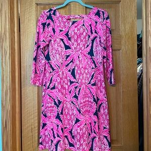 Lilly Pulitzer Dress Size Medium, Pink Pineapples